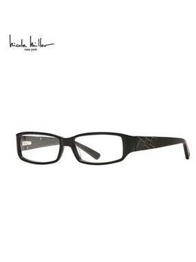 Nicole Miller Synthes-Eyes Black Glasses 54-15-135mm